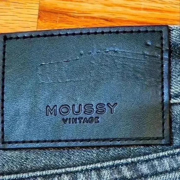 Moussy Vintage Jeans MV SENECA FLARE BLACK -NWT - Picture 12 of 16
